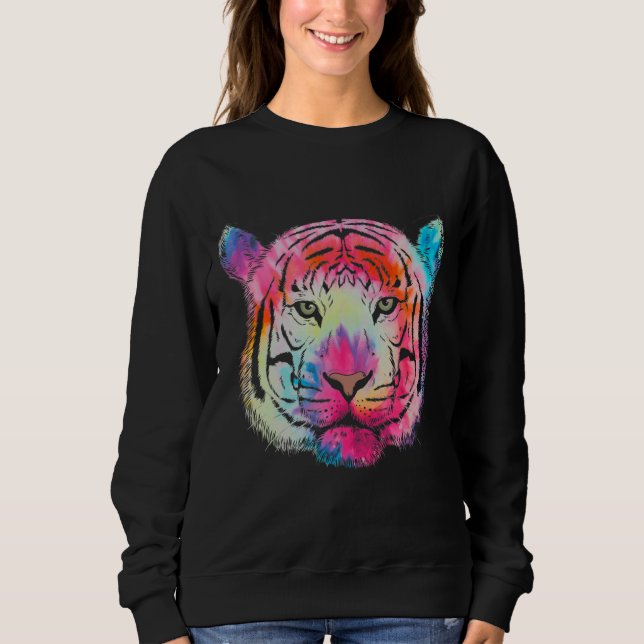 Realistiskt tigerhuvud Skin Tass 15 T Shirt (Framsida)
