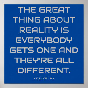 REALITET - POSTER