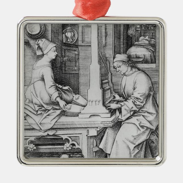 Realitetorgan Julgransprydnad Metall (Framsidan)