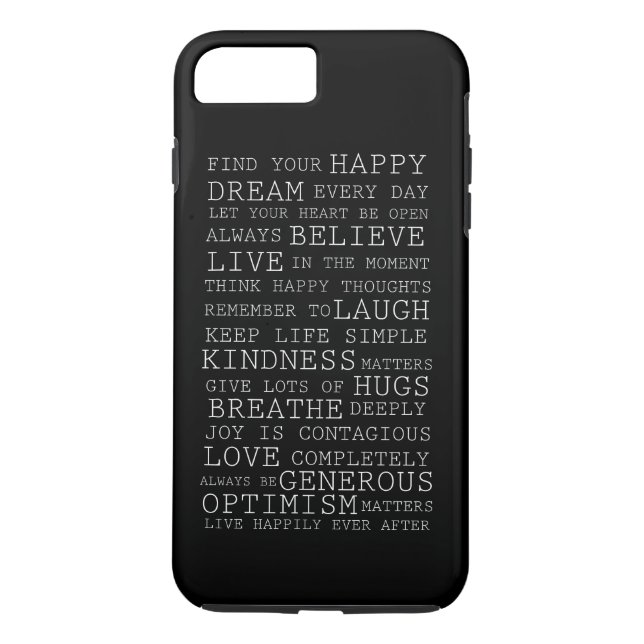 Realitettankar Case-Mate iPhone Skal (Baksida)