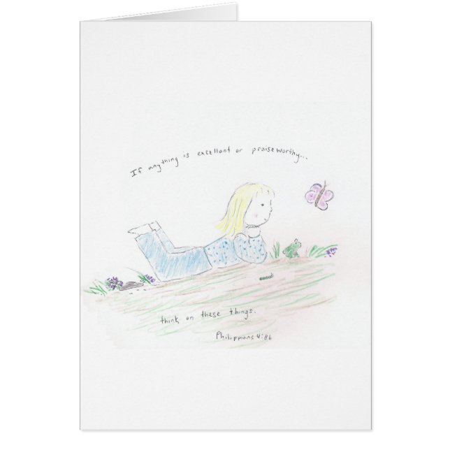 Realitettankar Hälsningskort (Framsidan)