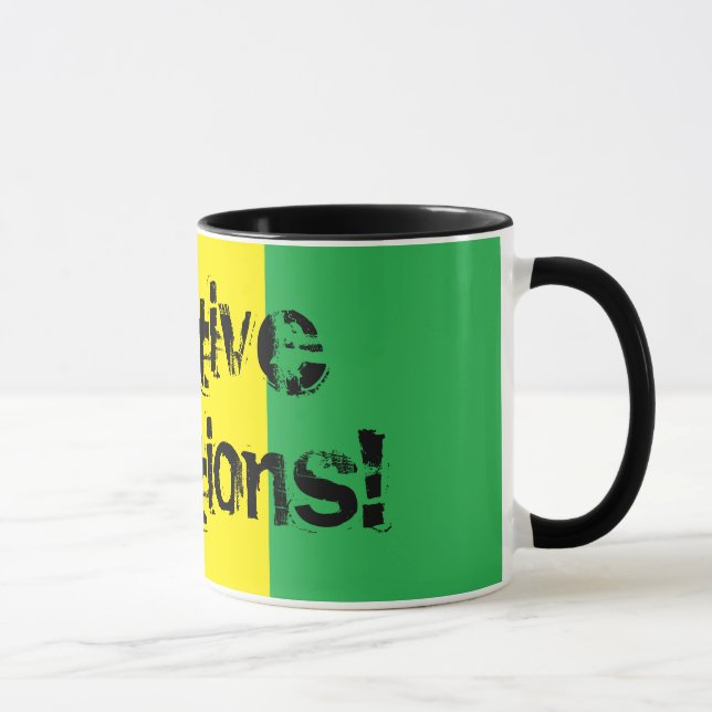 Realitetvibrationer! DesignRasta mugg (Höger)