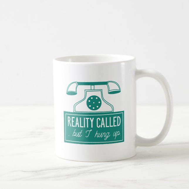 Reality anropades kaffemugg (Höger)