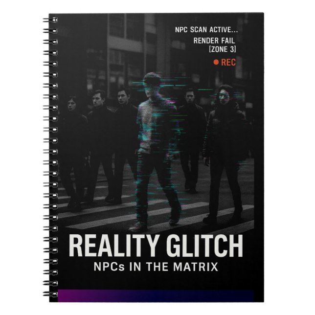 Reality Glitch - Render Misslyckas [Zon 3] Anteckningsbok (Framsidan)