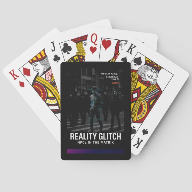 Reality Glitch - Render Misslyckas [Zon 3] Casinokort (Baksidan)