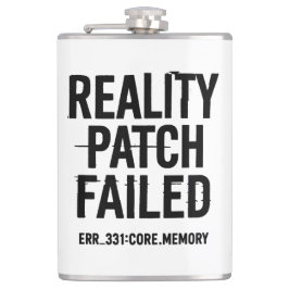 Reality Patch Misslyckades - Glitched Typography Fickplunta