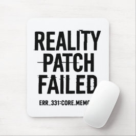 Reality Patch Misslyckades - Glitched Typography Musmatta