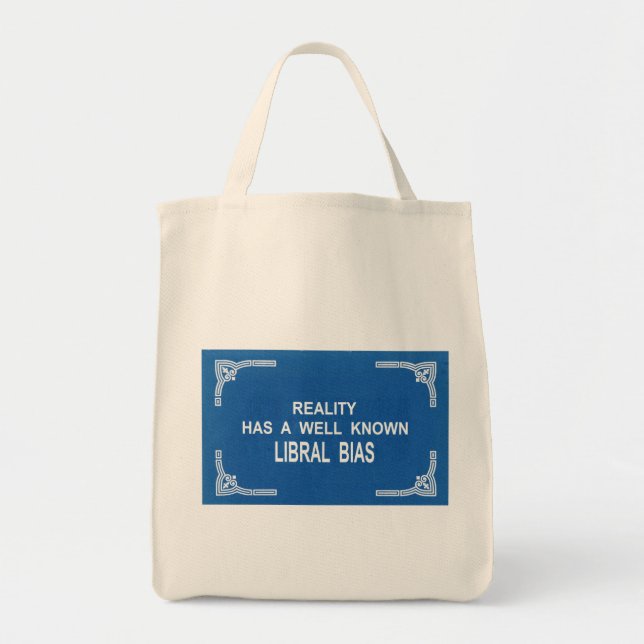 Reality Tote Bag Tygkasse (Framsidan)