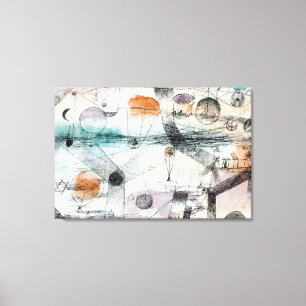 Realm of Luft Paul Klee Abstrakt Expressionist Canvastryck