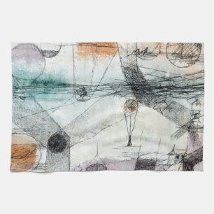 Realm of Luft Paul Klee Abstrakt Expressionist Kökshandduk