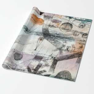 Realm of Luft Paul Klee Abstrakt Expressionist Presentpapper