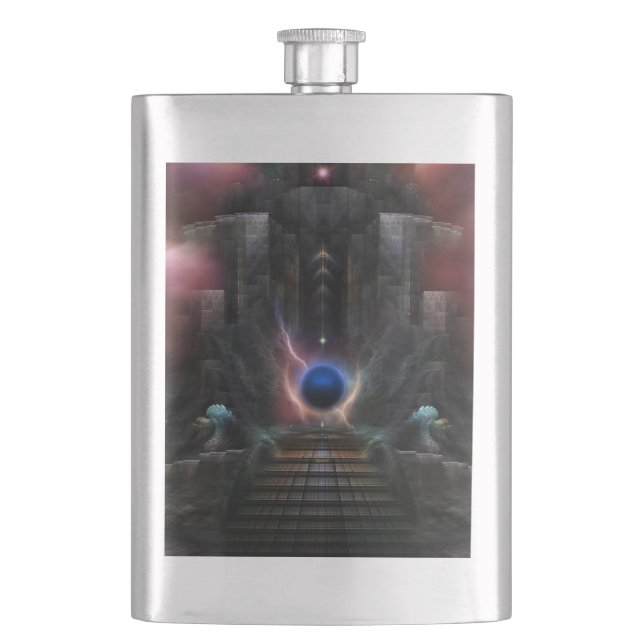 Realm of Osphilium 8oz Flask Fickplunta (Framsidan)