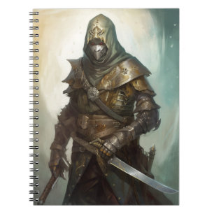 Realm Walkers - Reaper Caw fantasy art Anteckningsbok