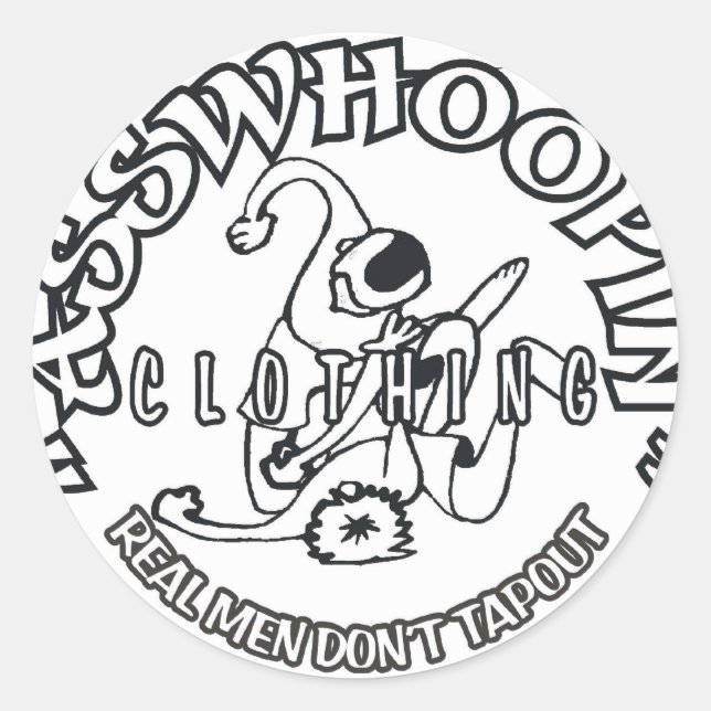 REALMENDONTTAPOUT RUNT KLISTERMÄRKE (Framsida)