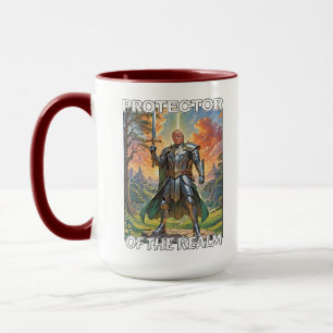 Realms beskyddare - president Trump Mugg