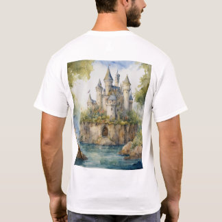 Realms: Fairy Tale Castle-konturer T Shirt