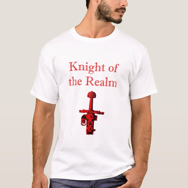 Realms riddare t shirt (Framsida)