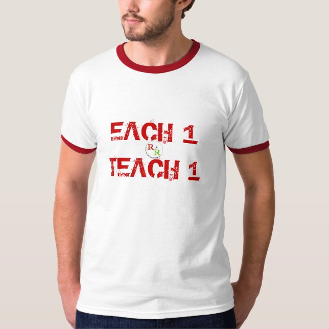 RealRasRevolutionsm VARJE 1TEACH 1 T Shirt (Framsida)
