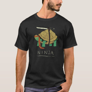 Realsköldpadda ninja lustig skjorta t shirt