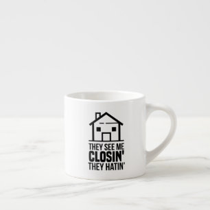 Realtor de ser mig stänga Real Gods Agent Magi Espressomugg
