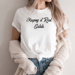 Realtor Fastighetsförsäljningsagent Sparar Det T Shirt
