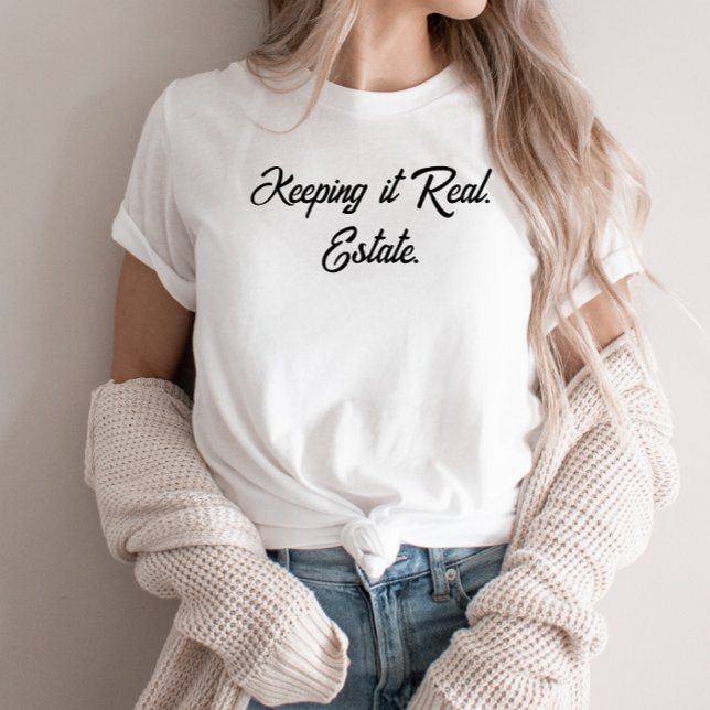 Realtor Fastighetsförsäljningsagent Sparar Det T Shirt (Skapare uppladdad)