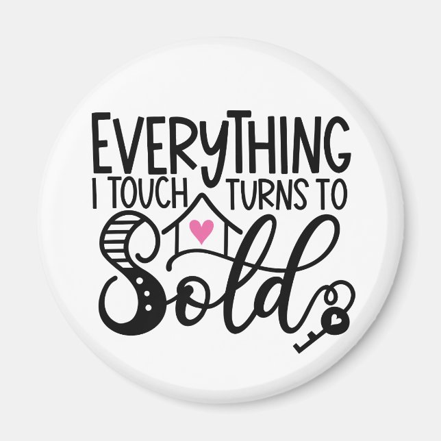 Realtor för Comps-kompositioner i realGods Agent-m Magnet (Framsidan)