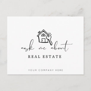Realtor frågar mig om Real Gods Vykort