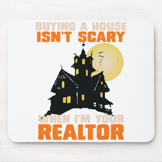 Realtor Halloween Real Gods Agent & Broker Funny Musmatta (Framsidan)