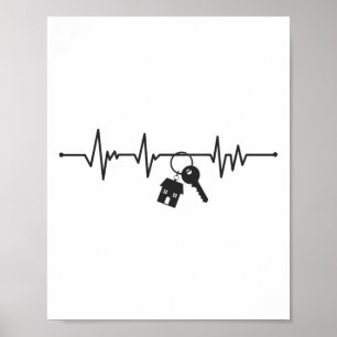 Realtor Heartslag Poster
