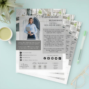 Realtor Introduktion till Marknadsföring Reklamblad