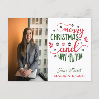 Realtor jul helg vykort