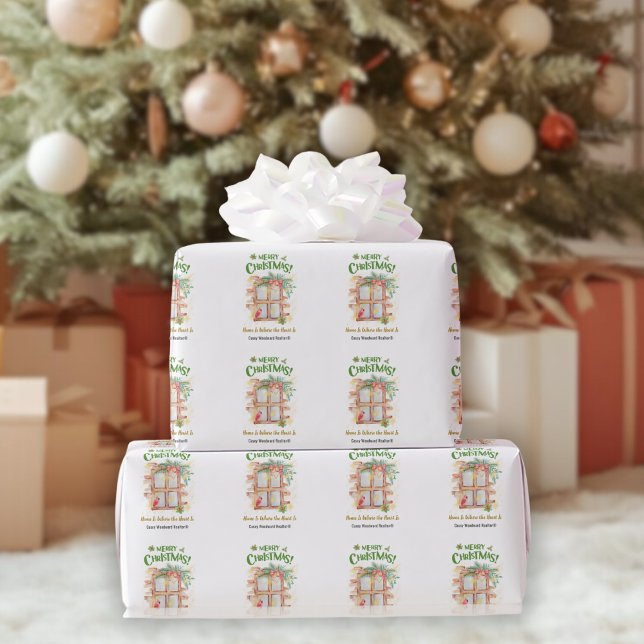 Realtor jul | Hem är där hjärtat finns Presentpapper (Skapare uppladdad)