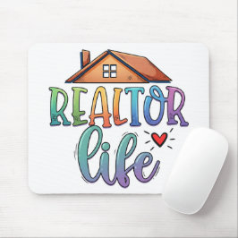 Realtor Life Rainbow Fastighetsmäklare Musmatta