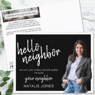 Realtor Mailer Real Gods Marknadsföring Farming He Vykort