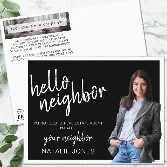 Realtor Mailer Real Gods Marknadsföring Farming He Vykort (Skapare uppladdad)