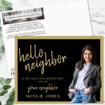 Realtor Mailer Real Gods Marknadsföring Farming He Vykort<br><div class="desc">Realtor Mailer Real Gods Marknadsföring Farming Hej Postcard, en snyggt och ett effektivt verktyg designat för att lyfta upp ditt verkliga kampanj i gods marknadsföring. Detta vykort för elegant, som innehåller ett sofistikerat system för svart och guld färg, är utformat för att ge ett starkt intryck. Detta vykort är idealiskt...</div>