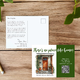 Realtor Mailer Real Gods Marknadsföring vykort