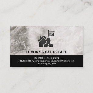 Realtor Marble Visitkort