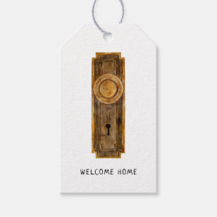 Realtor New Home Grattiss Houseuppvärmning Presentetikett