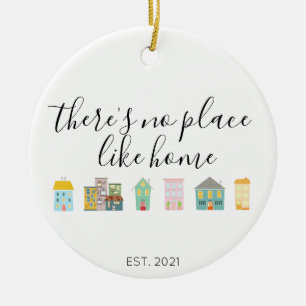 Realtor New Homeowner Julgransprydnad Keramik