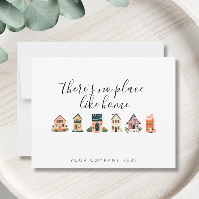 Realtor New Homeowner Tack Kort (Skapare uppladdad)