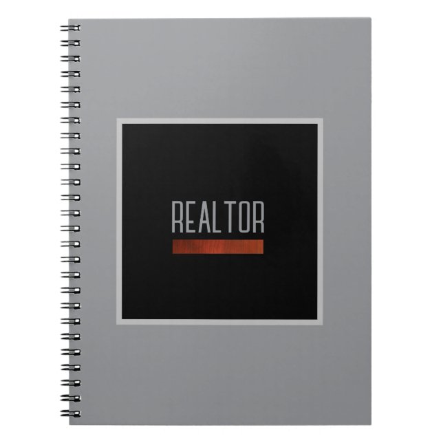 Realtor Notebook Anteckningsbok (Framsidan)