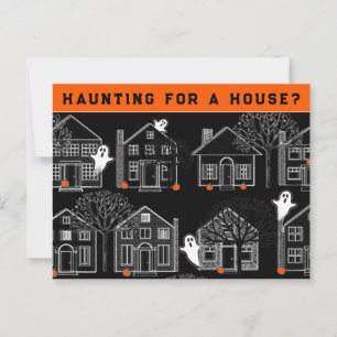 Realtor oktober Halloween vykort