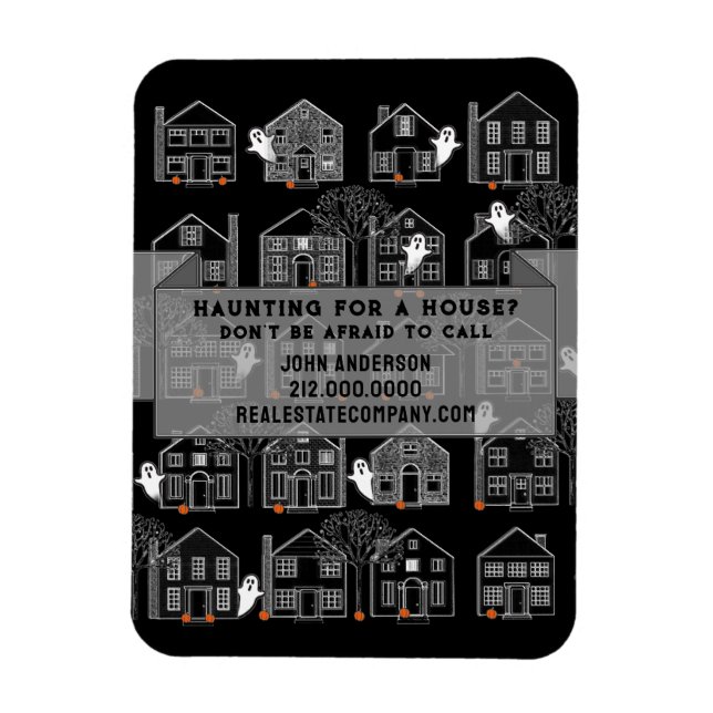 Realtor oktober Marknadsföring Magnet (Vertikal)