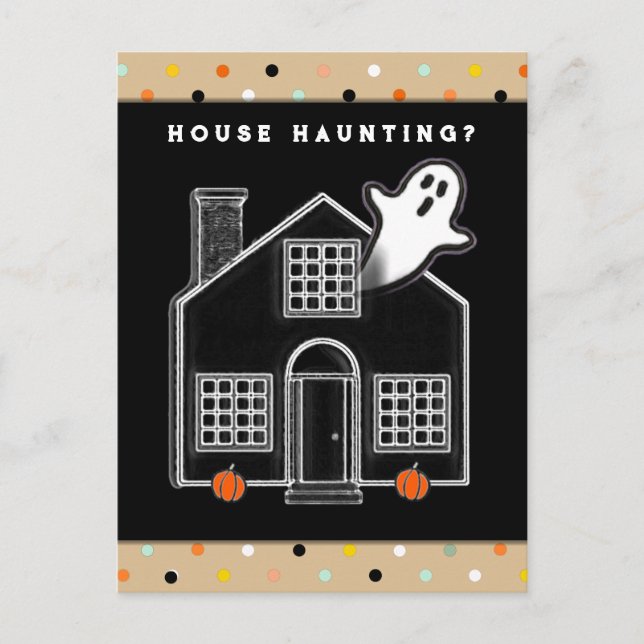 Realtor oktober Marknadsföring Vykort (Framsida)