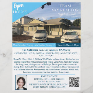 Realtor Open House Flyer kommer snart