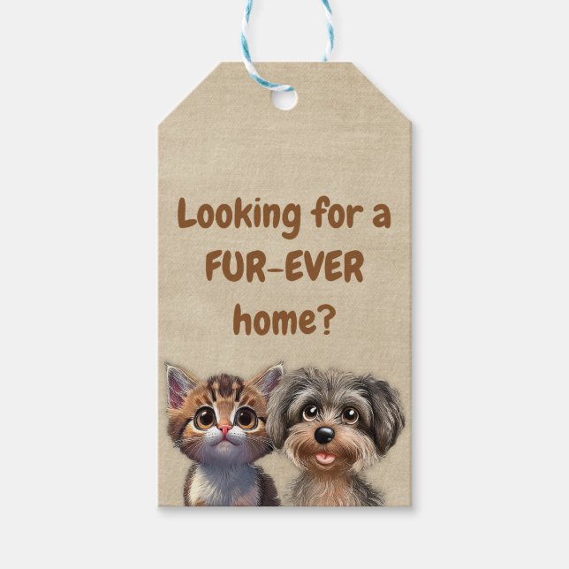 Realtor Pop by Pet Puppy Kitten Vet Presentetikett (Framsidan)