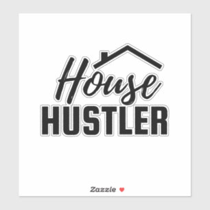 Realtor Professionell House Hustler Klistermärken