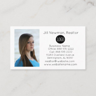 Realtor Real Gods Agent Bild Photo Visitkort